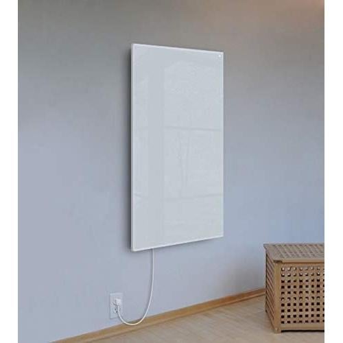 Calentador de Panel Radiante WarmlyYours 800W Vidrio Blanco 61x119cm
