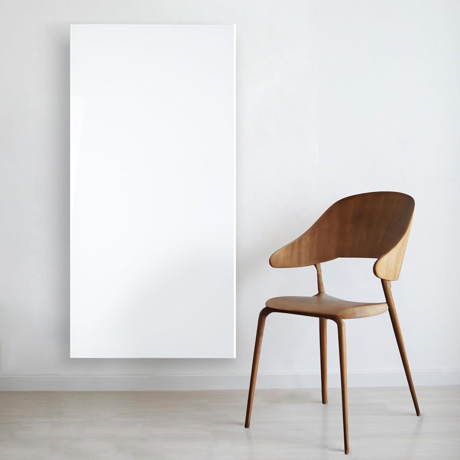 Calentador de Panel Radiante WarmlyYours 800W Vidrio Blanco 61x119cm