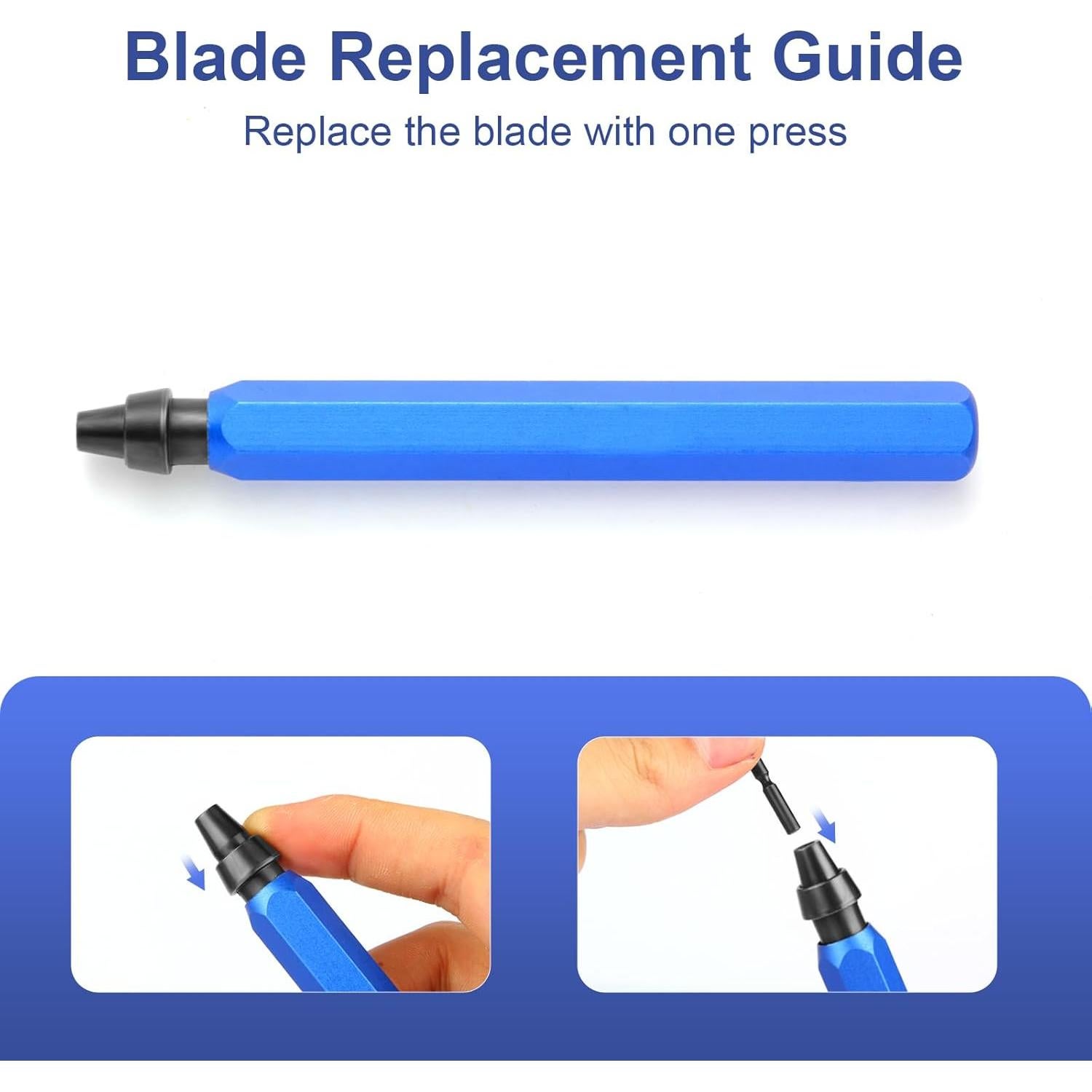 Juego de Herramientas de Desbarbado Rtcimoic 10 Piezas Acero Rápido