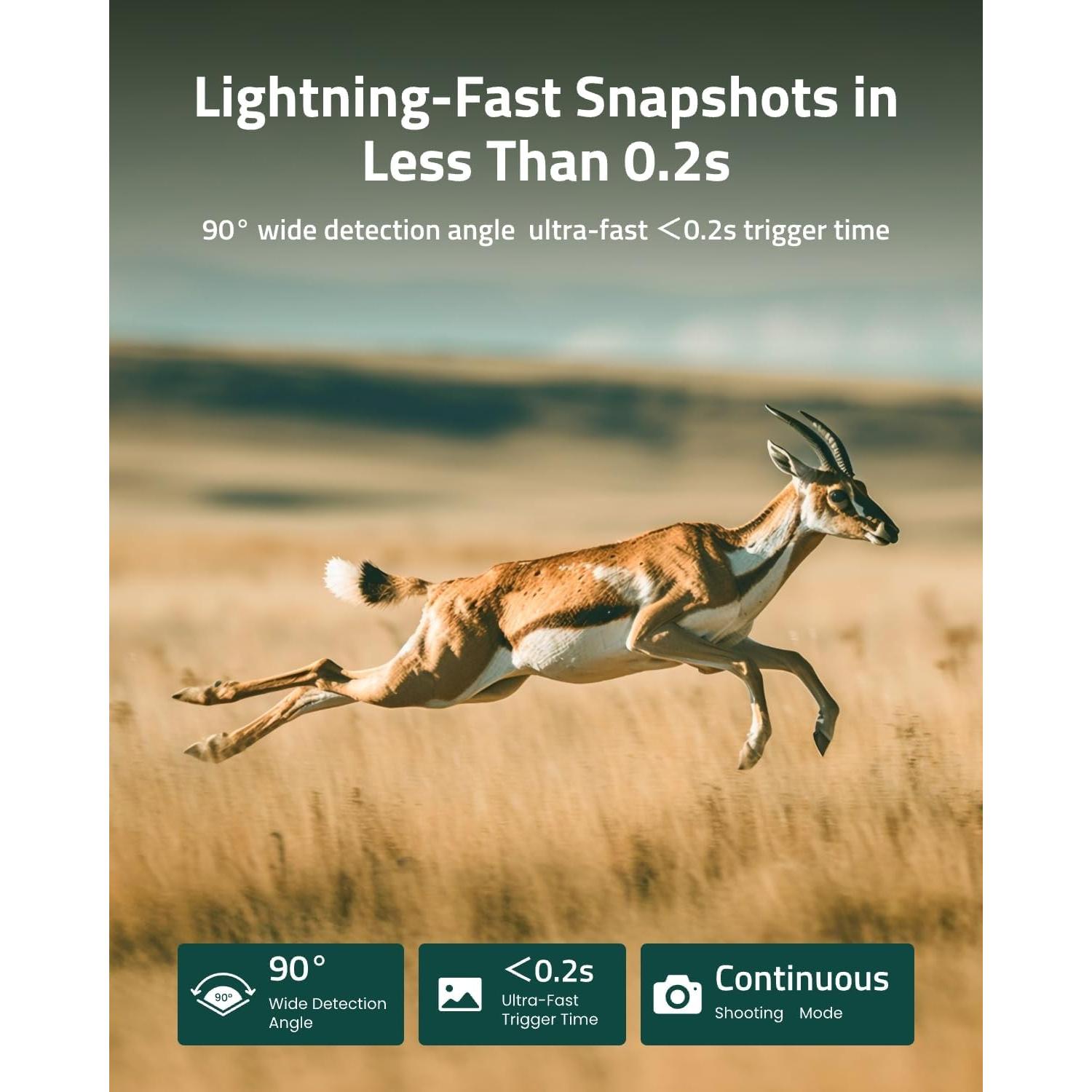 Cámara de Caza 4G LTE Camovue Talon Pro con Batería y SD 64GB