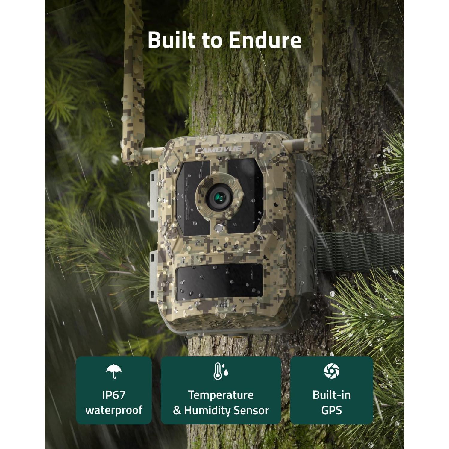 Cámara de Caza 4G LTE Camovue Talon Pro con Batería y SD 64GB