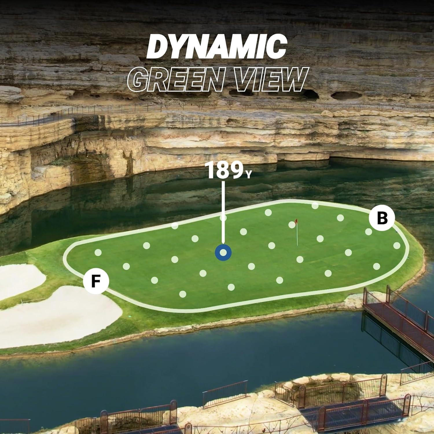 GPS de Golf Blue Tees Ringer - Pantalla Táctil Resistente