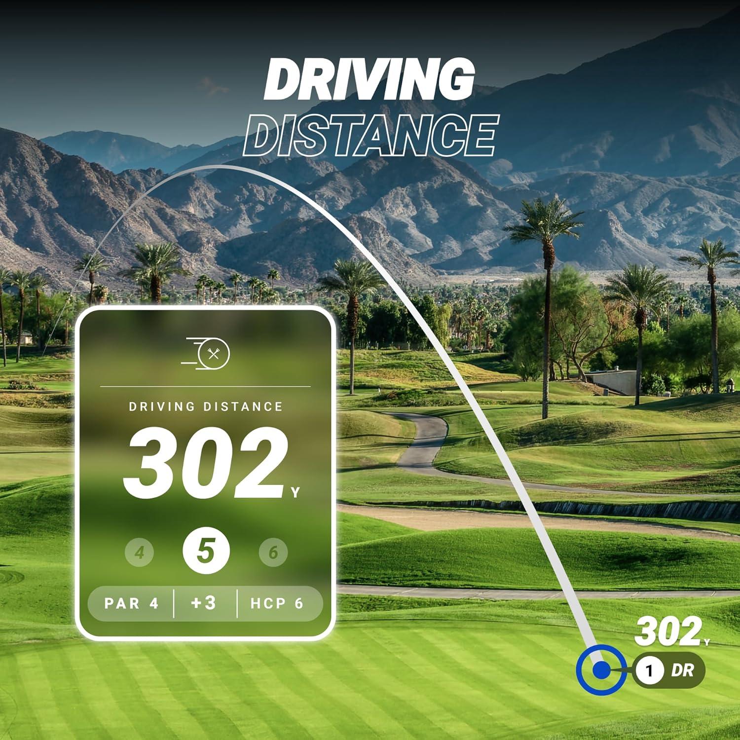 GPS de Golf Blue Tees Ringer - Pantalla Táctil Resistente