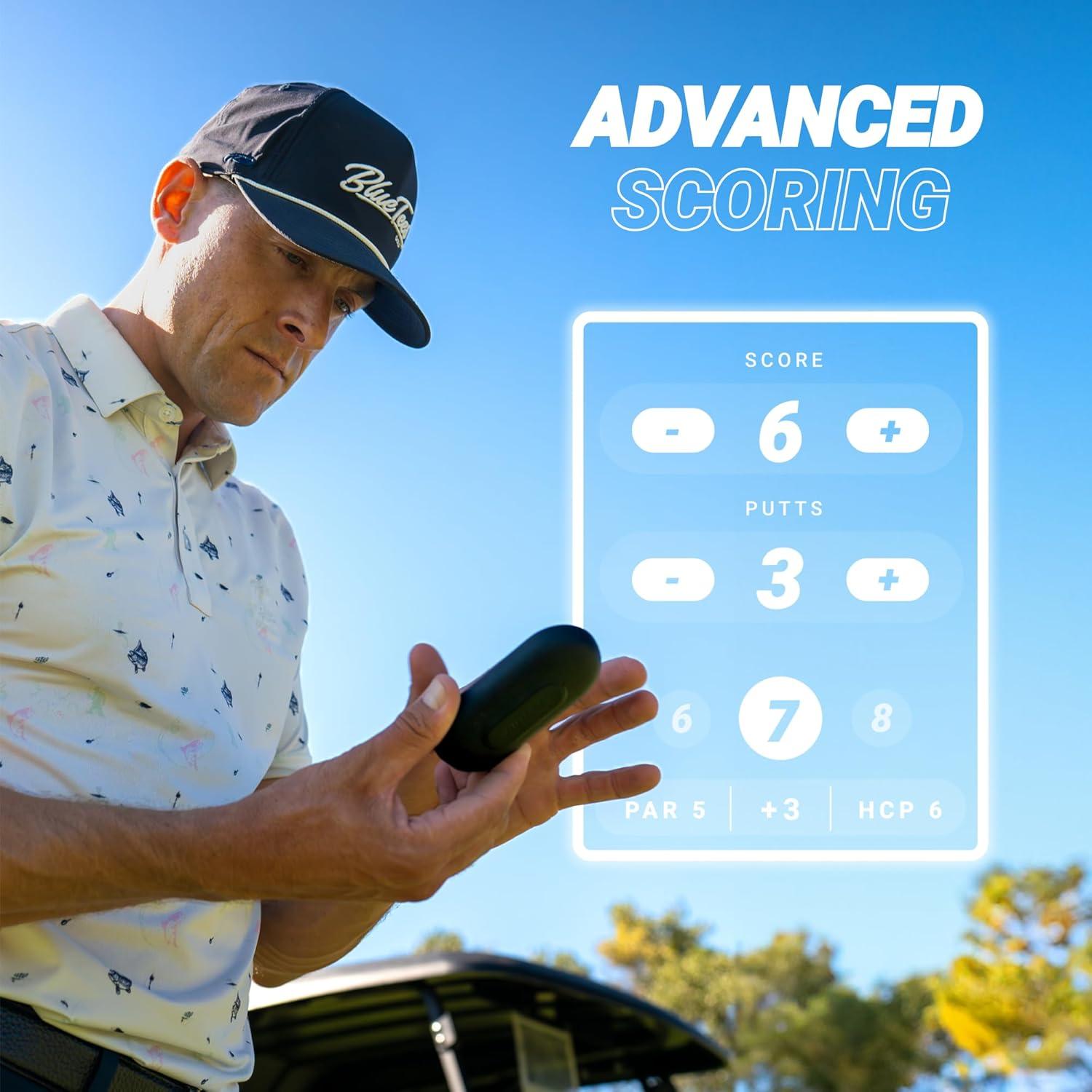 GPS de Golf Blue Tees Ringer - Pantalla Táctil Resistente