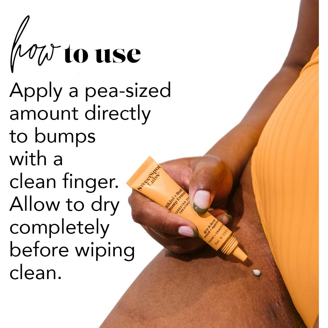 Kit de Eliminación de Vello Encarnado SweetSpot Labs | Bump Eraser y Pads Exfoliantes