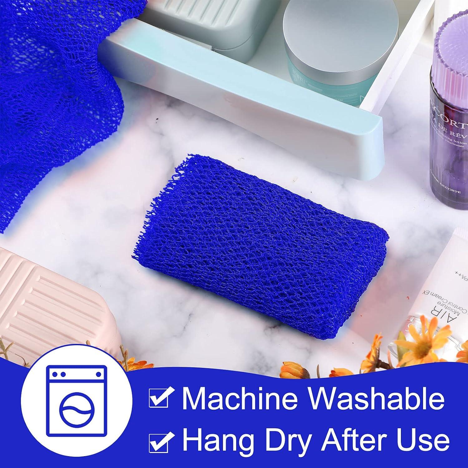 Esponjas de Baño Exfoliantes Patelai - 2 Piezas Azul