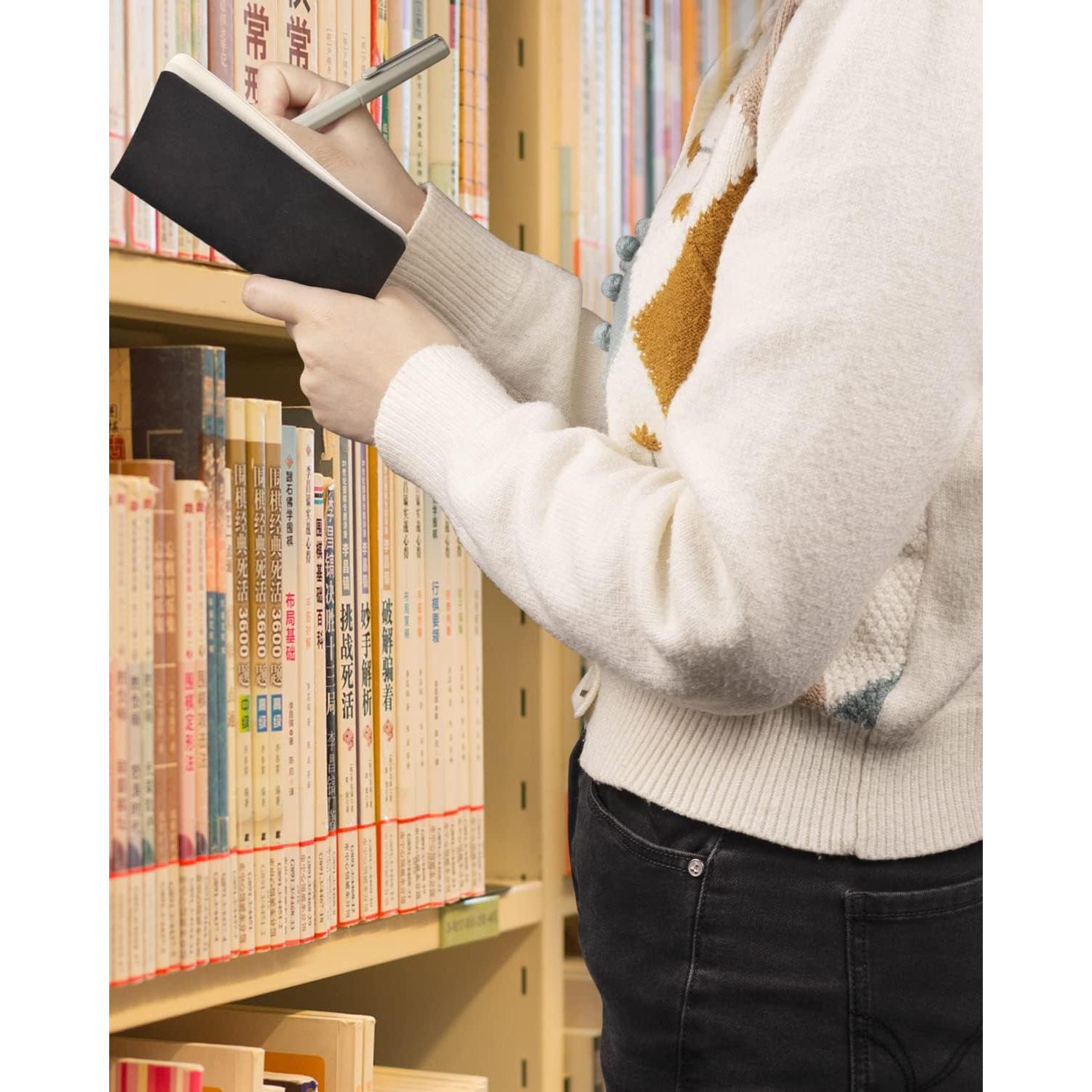 Cuadernos de Bolsillo Gwybkq 12 Piezas 30 Hojas Negro