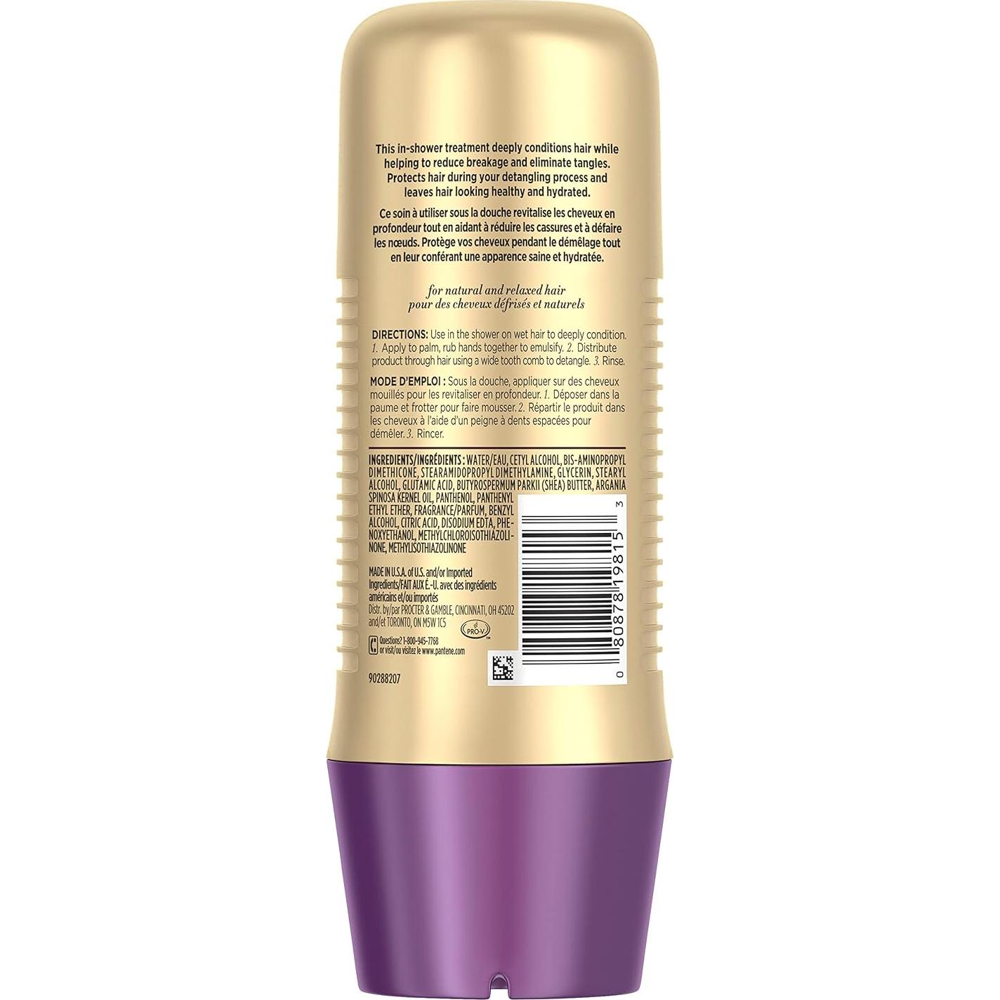Tratamiento Desenredante Pantene Gold Series 236 ml con Aceite de Argán