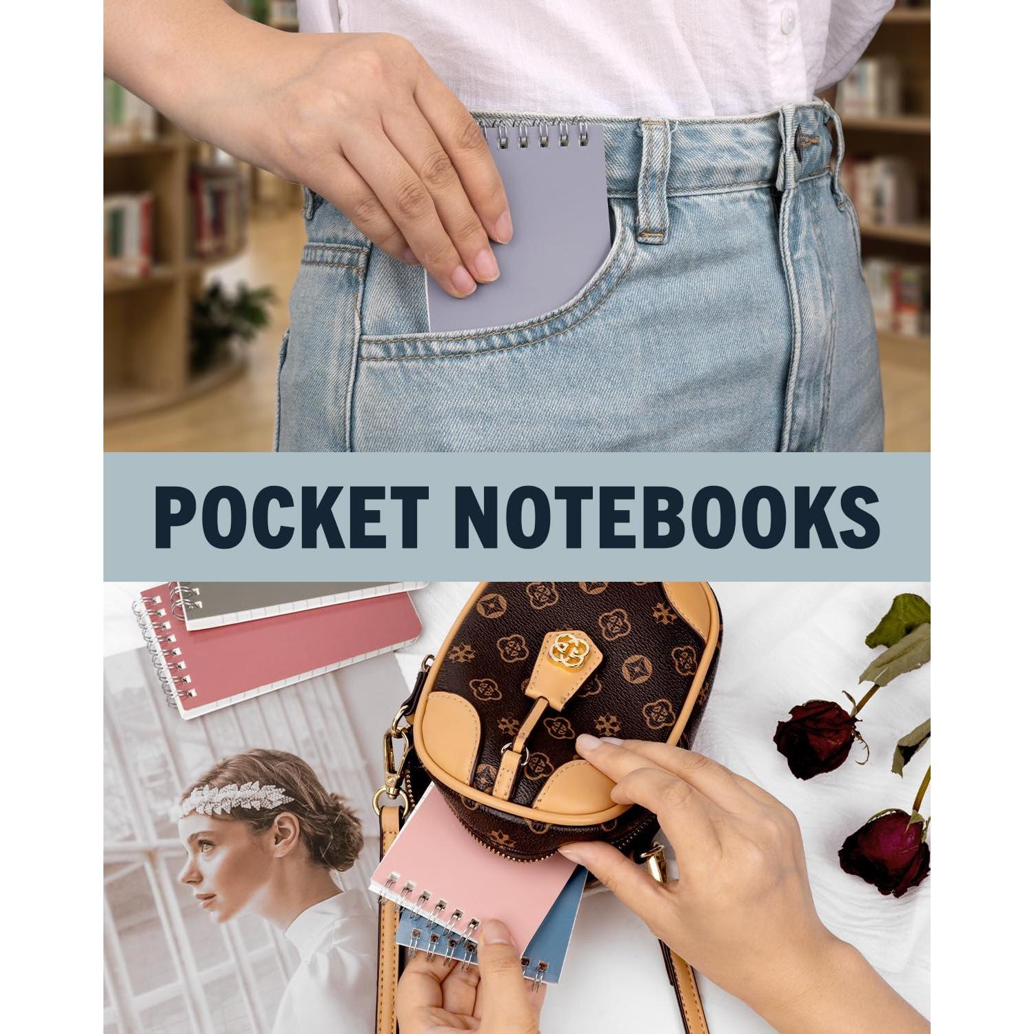 Cuadernos Espirales Dynta 3x5" en 10 Colores Morandi - 30 Paquetes