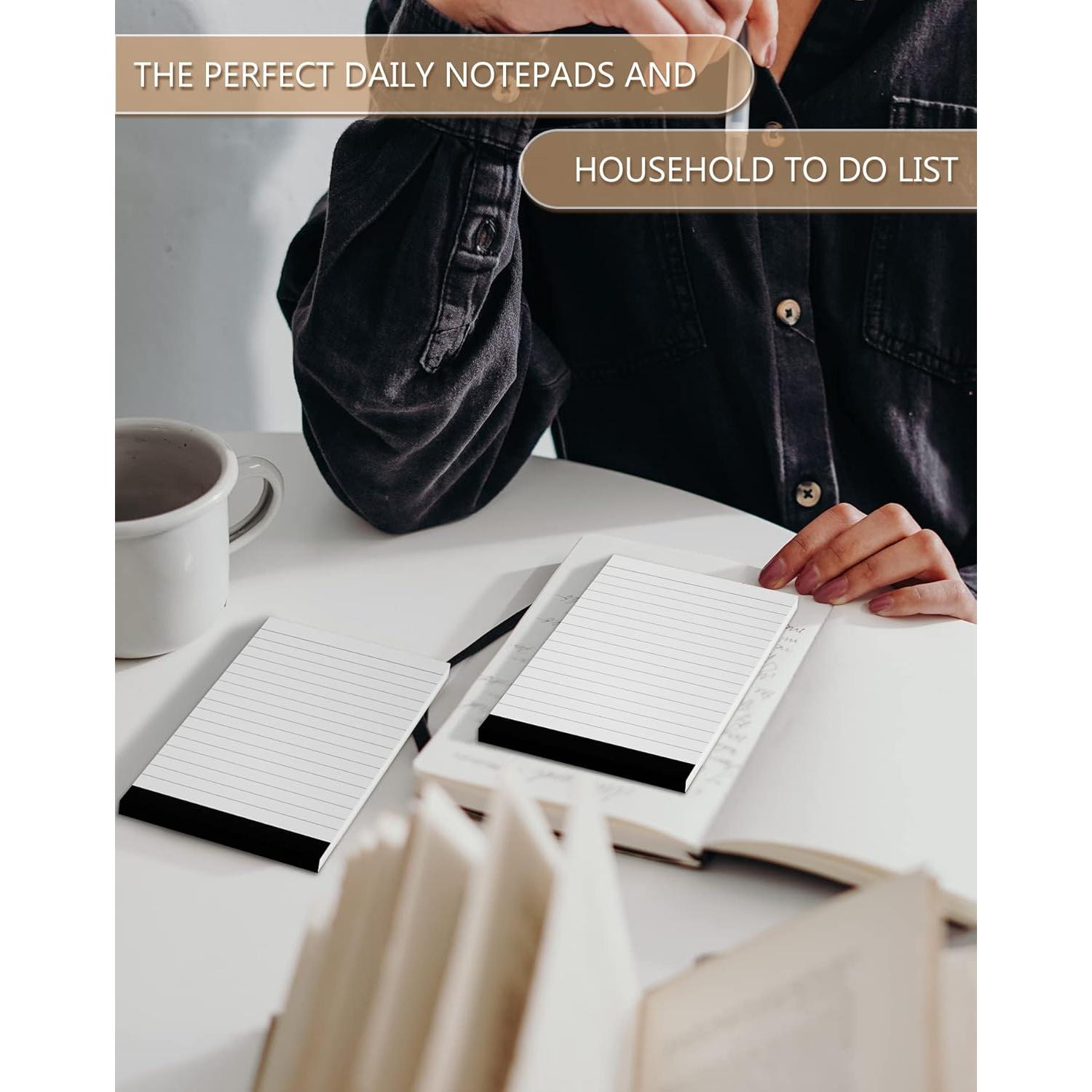 Paquete de 6 Bloc de Notas Aidunmis 3x5 Pulgadas 180 Hojas