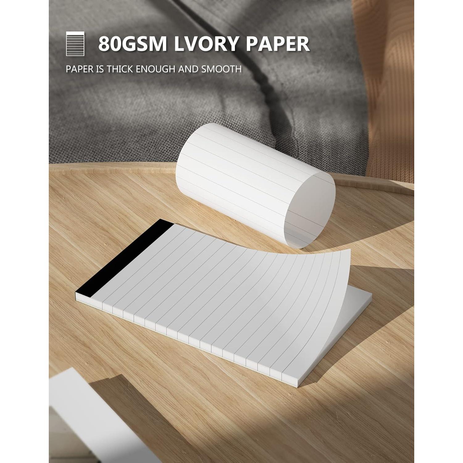 Paquete de 6 Bloc de Notas Aidunmis 3x5 Pulgadas 180 Hojas