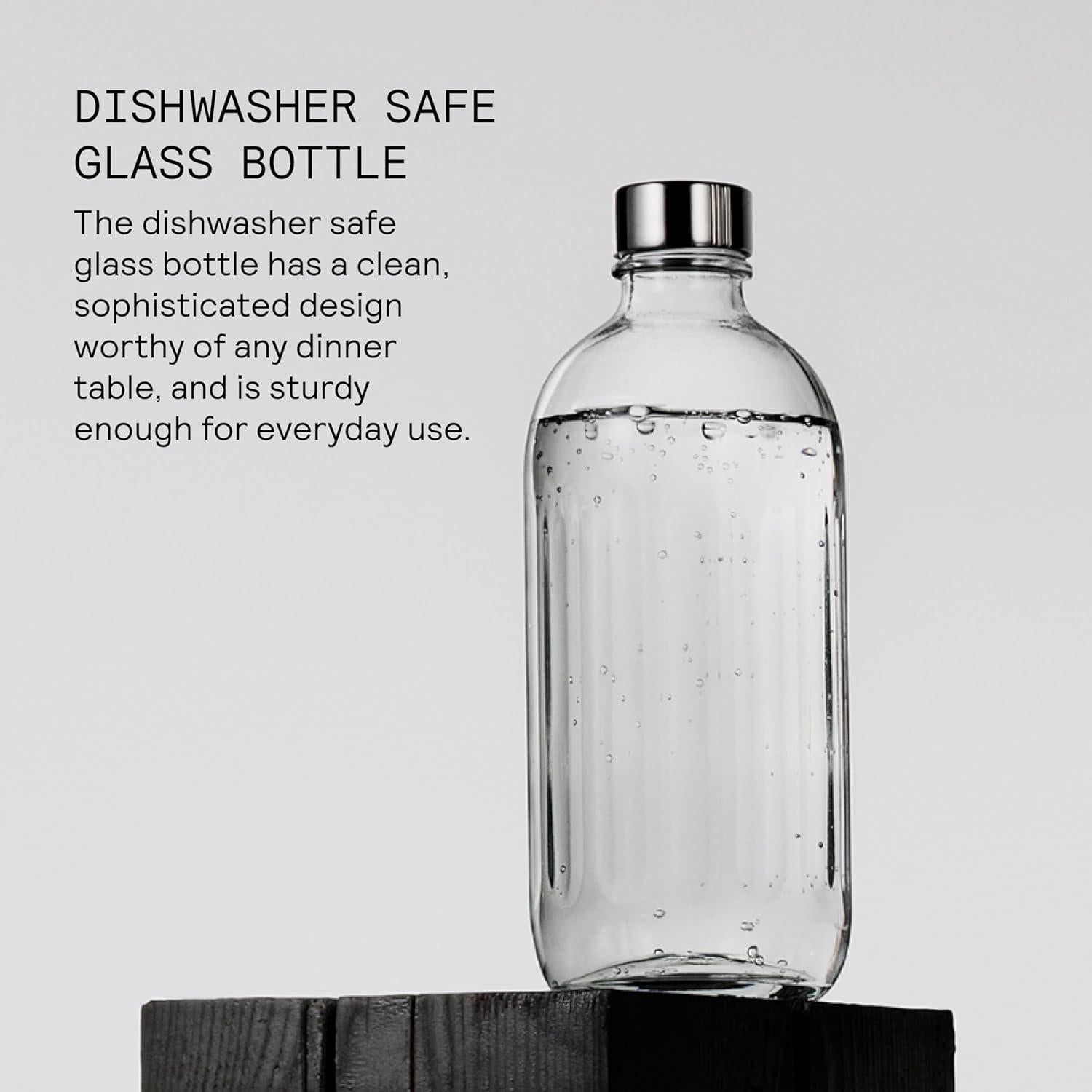 Aarke Carbonator Pro - Máquina de Agua Espumosa 700 mL Acero