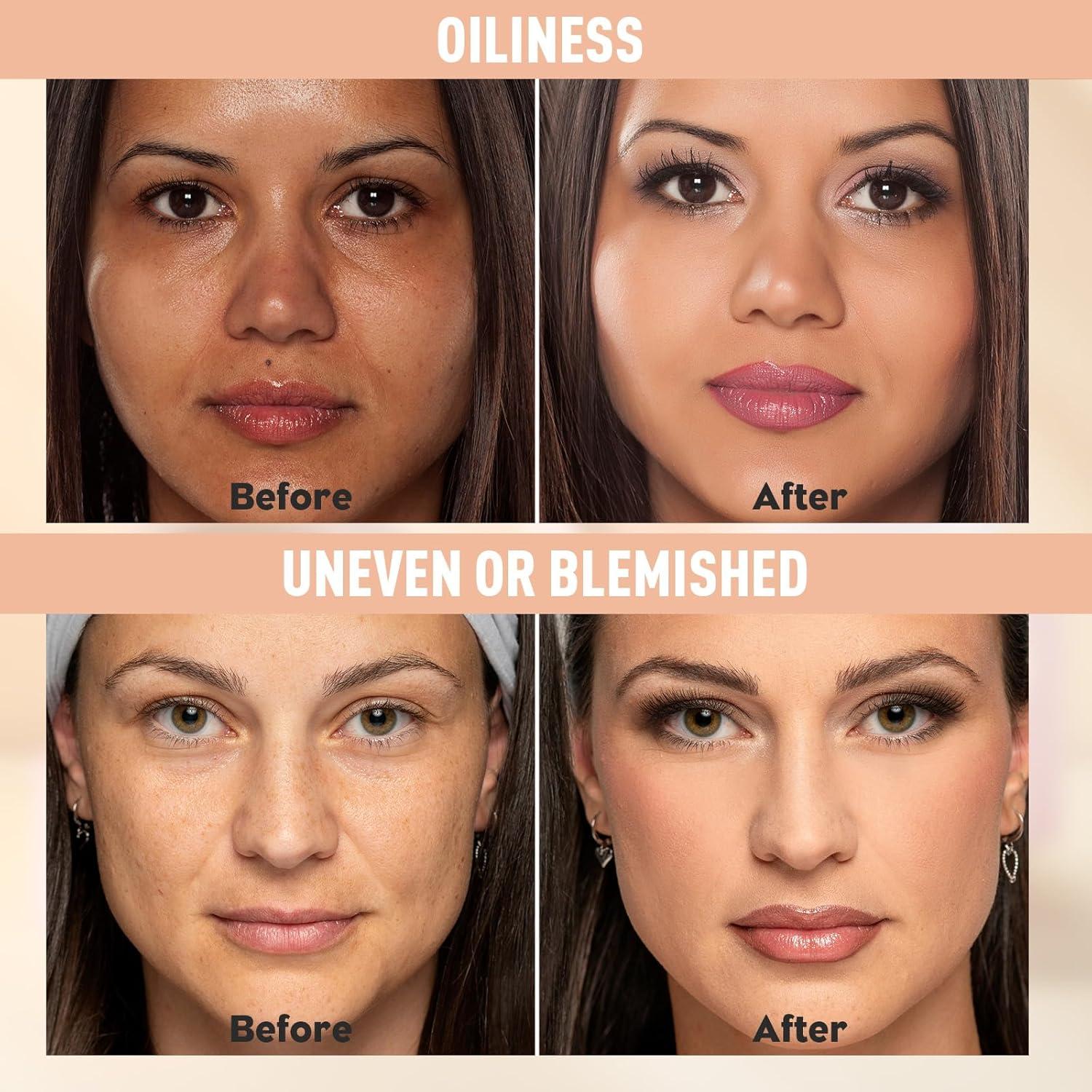 Polvo Compacto UCANBE 2-en-1 Mate Control Aceite 90g Claro