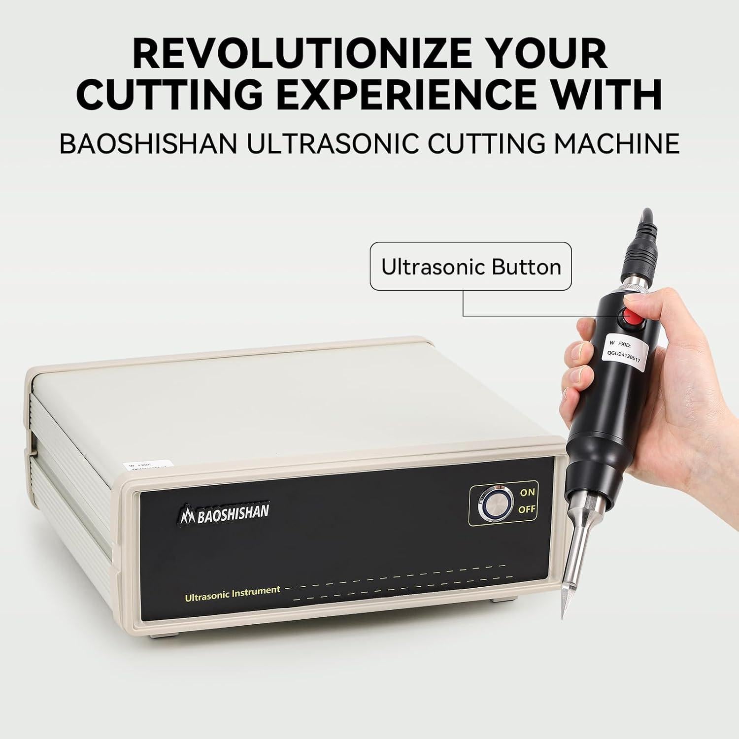 Cortador Ultrasónico BAOSHISHAN 100W 28KHz para Plásticos