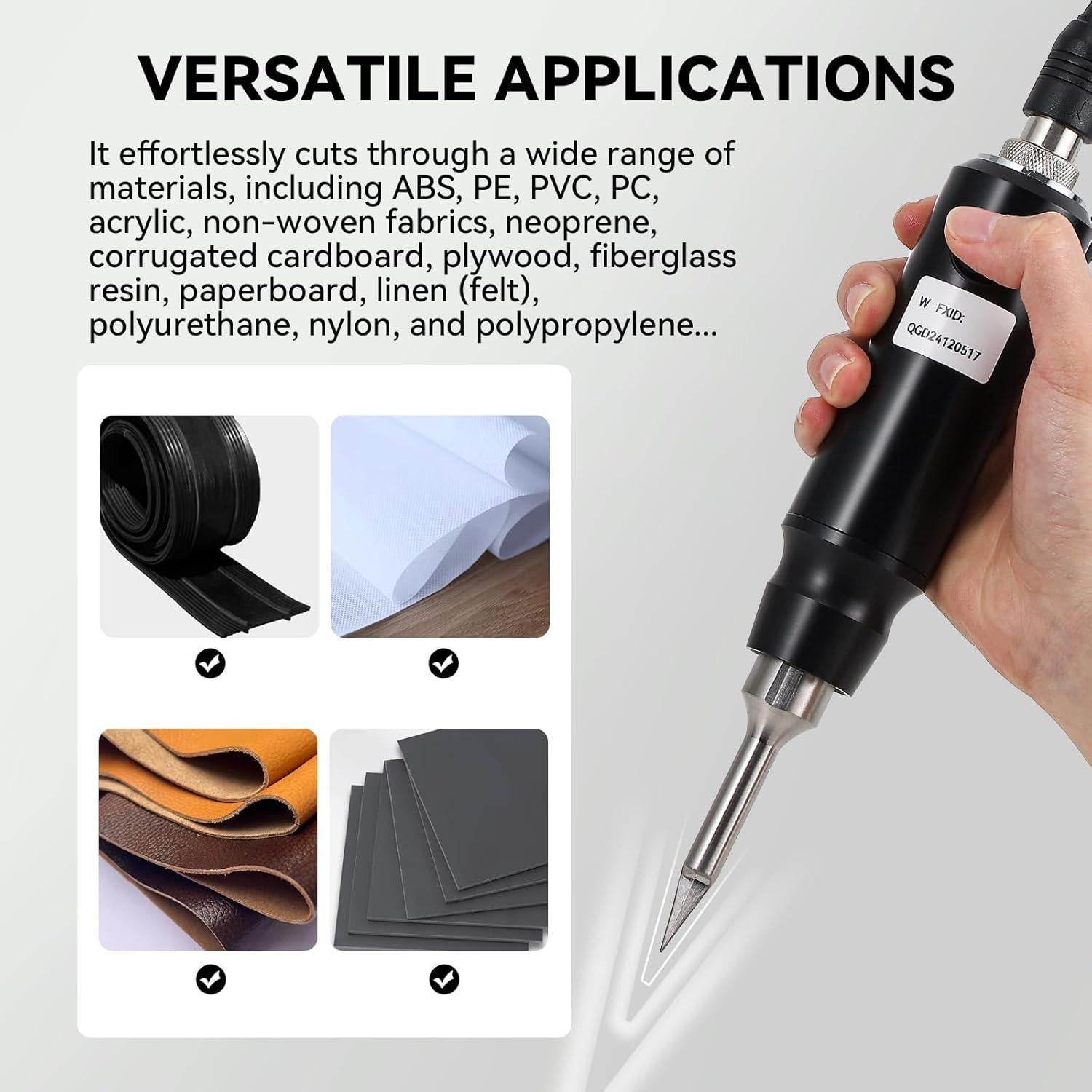 Cortador Ultrasónico BAOSHISHAN 100W 28KHz para Plásticos