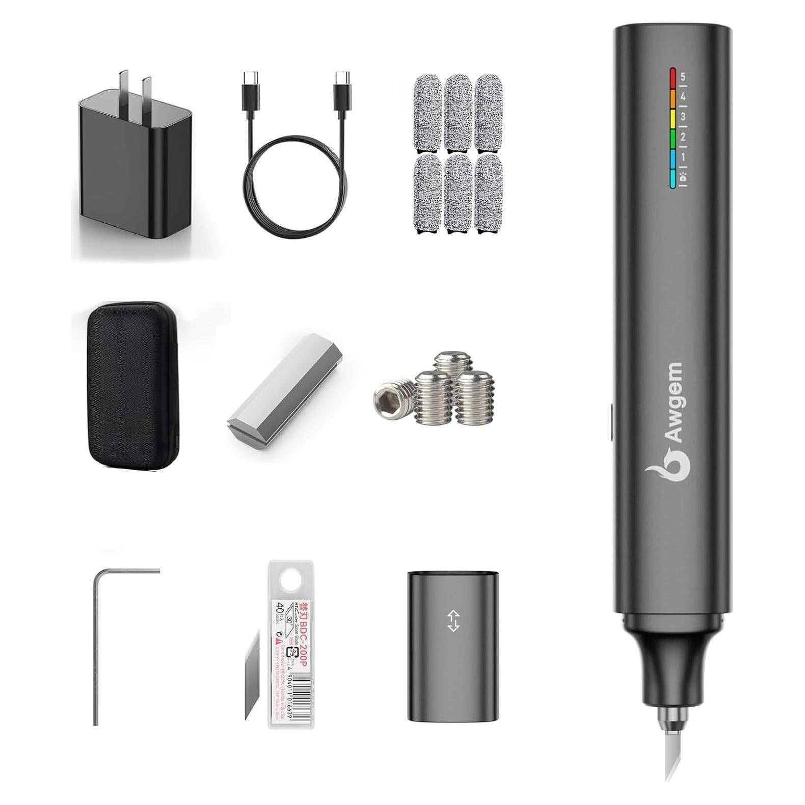 Cuchillo de Corte Ultrasónico GJMYNSI KH1 40KHz 50 Cuchillas