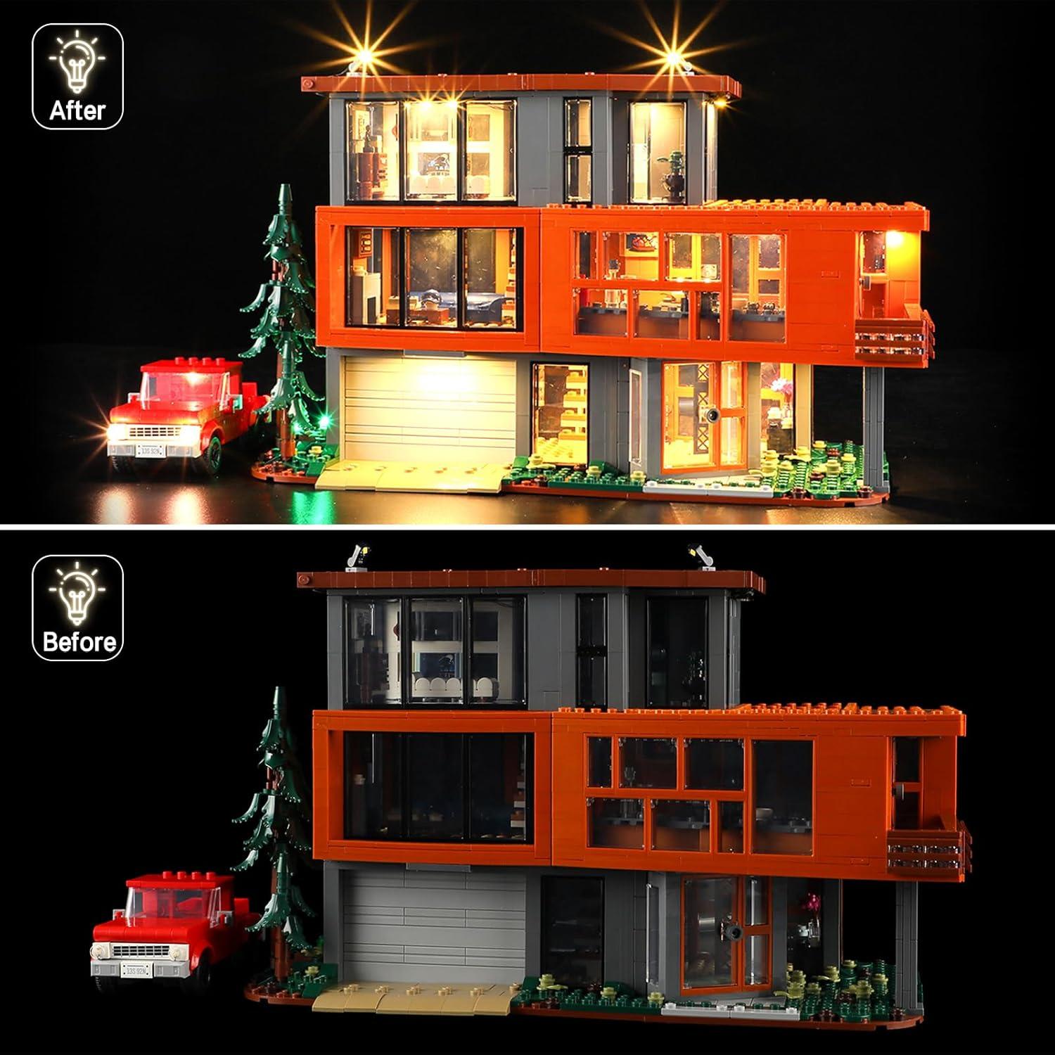 Kit de Luz LED BVOPLME para Lego 21354 - Solo Luces