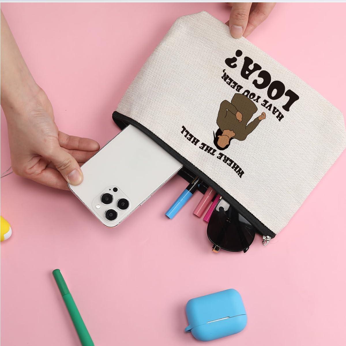 Bolsa de Maquillaje ZHAMEN Multicolor 26.67x17.78 cm Ecológica