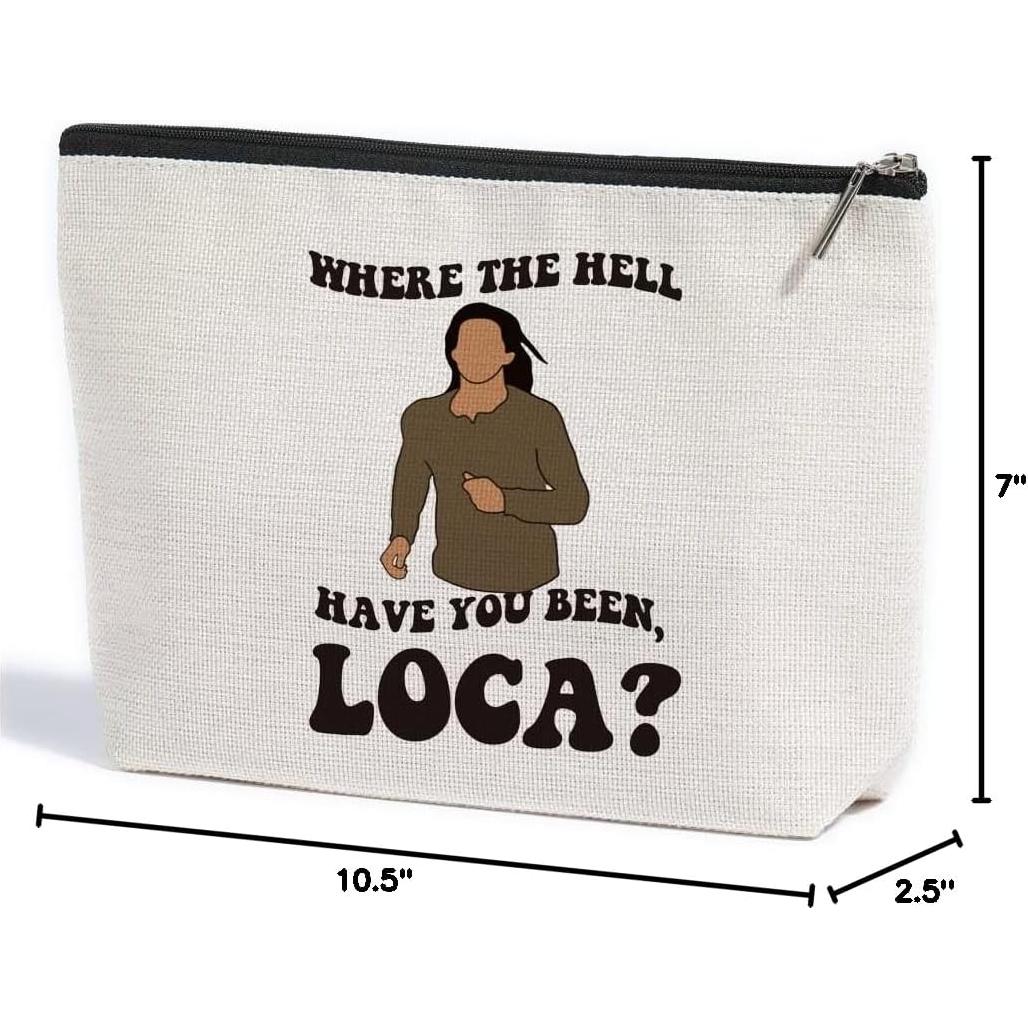 Bolsa de Maquillaje ZHAMEN Multicolor 26.67x17.78 cm Ecológica