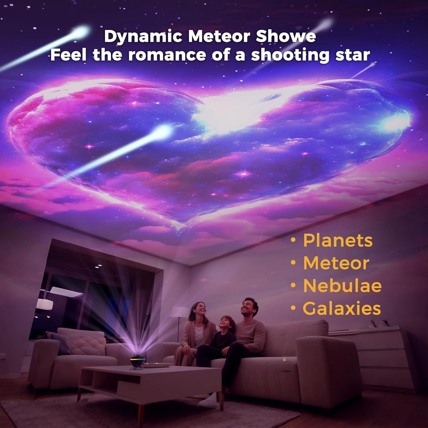 Proyector Planetario HD DORESshop con 13 Discos y Luz Nocturna