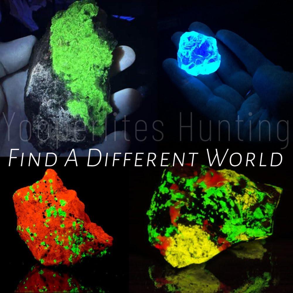 Linterna UV 365NM LBJD Blacklight, Alta Potencia, 15.5cm