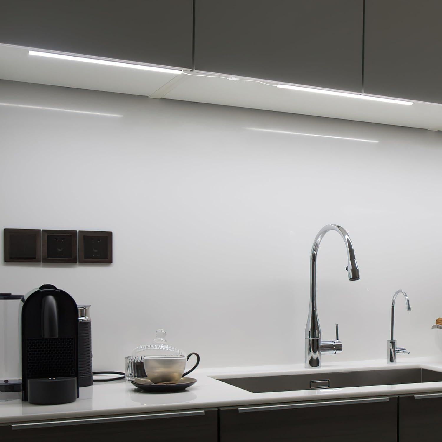 Kit de 2 Barras de Luz LED Litever 30 cm Regulables Luz Diurna