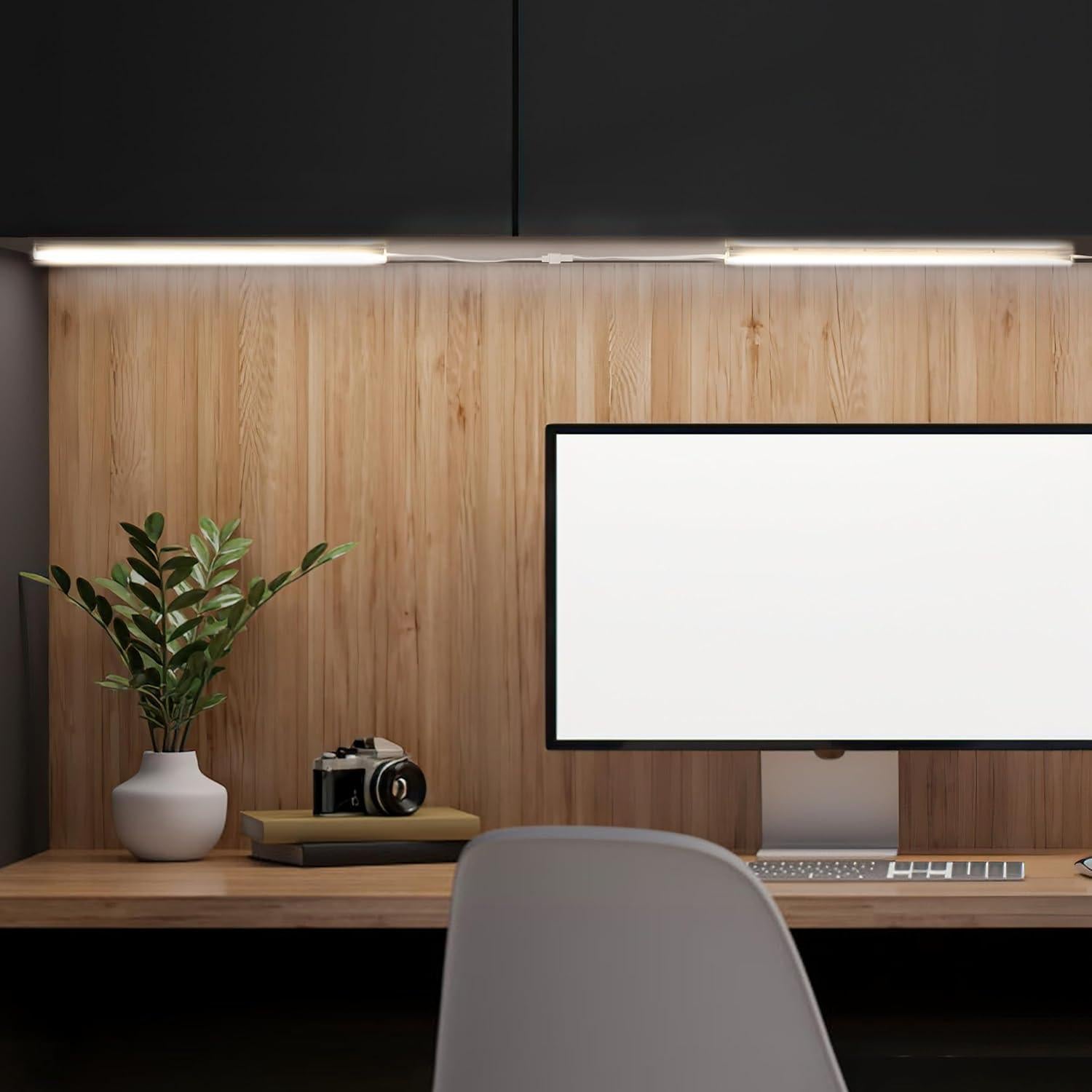 Kit de 2 Barras de Luz LED Litever 30 cm Regulables Luz Diurna