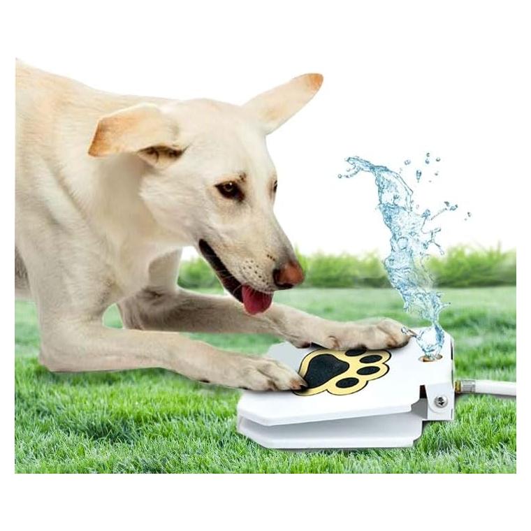Fuente de Agua para Perros Trio Gato, Activada por Patas