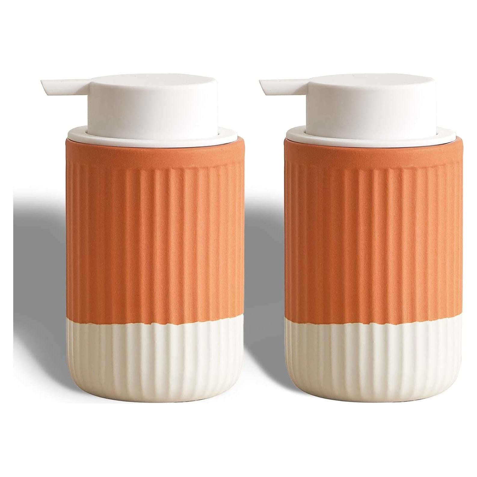 Dispensador de Jabón Cerámica ABBI NIMO 2 Piezas 350 ml