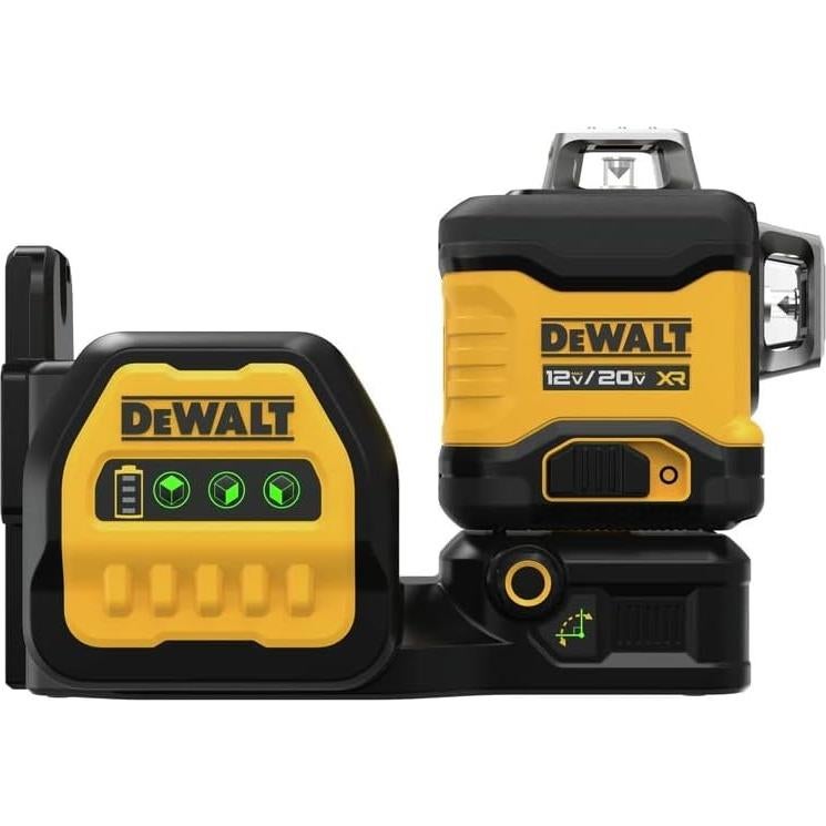 Nivel Láser Verde DEWALT 20V 3x360, Precisión 0.32 cm