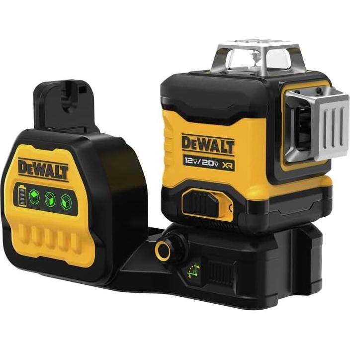 Nivel Láser Verde DEWALT 20V 3x360, Precisión 0.32 cm