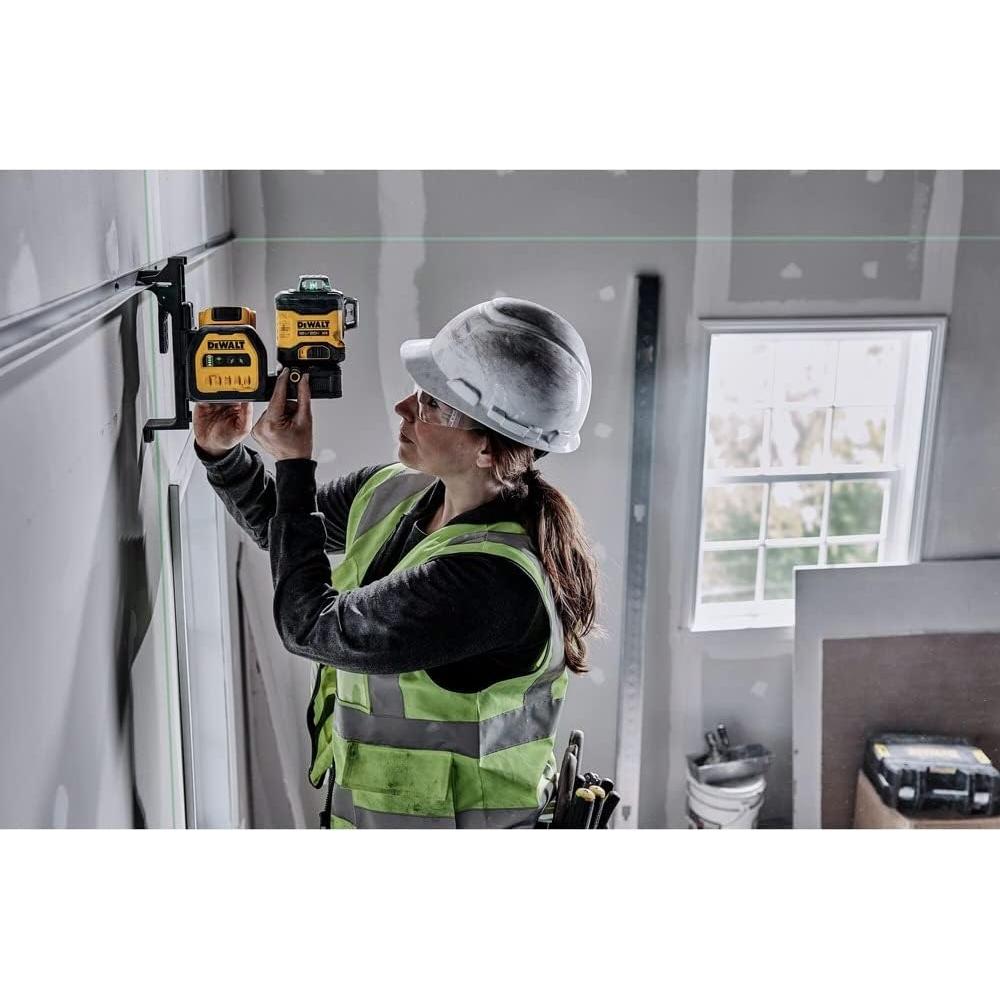 Nivel Láser Verde DEWALT 20V 3x360, Precisión 0.32 cm