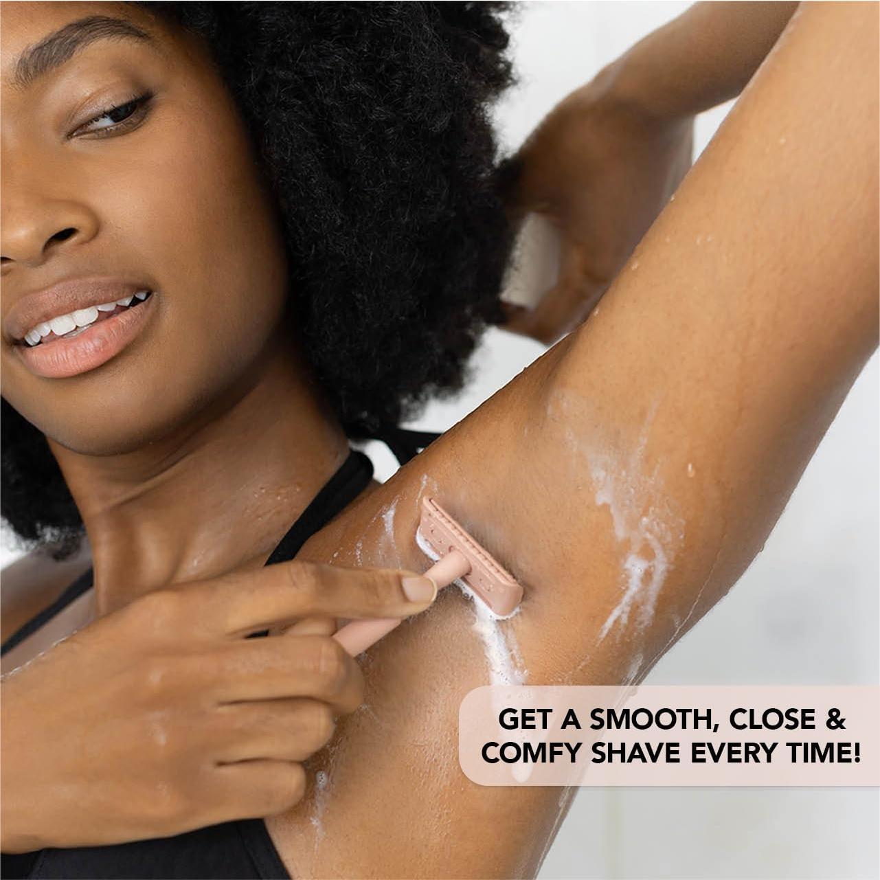 Maquinilla de Afeitar Kitsch Doble Cuchilla con 5 Recambios