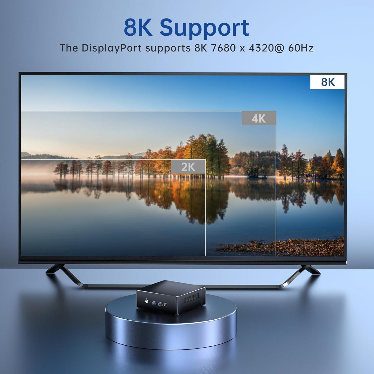 Mini PC MSECORE MQ12 i9-13900H 64GB RAM 2TB SSD 8K