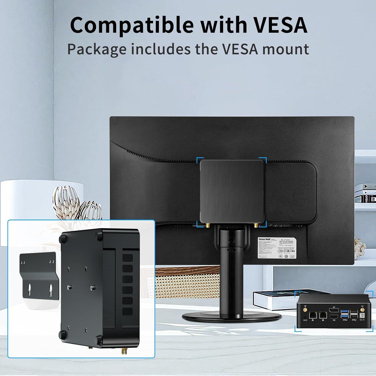 Mini PC MSECORE MQ12 i9-13900H 64GB RAM 2TB SSD 8K