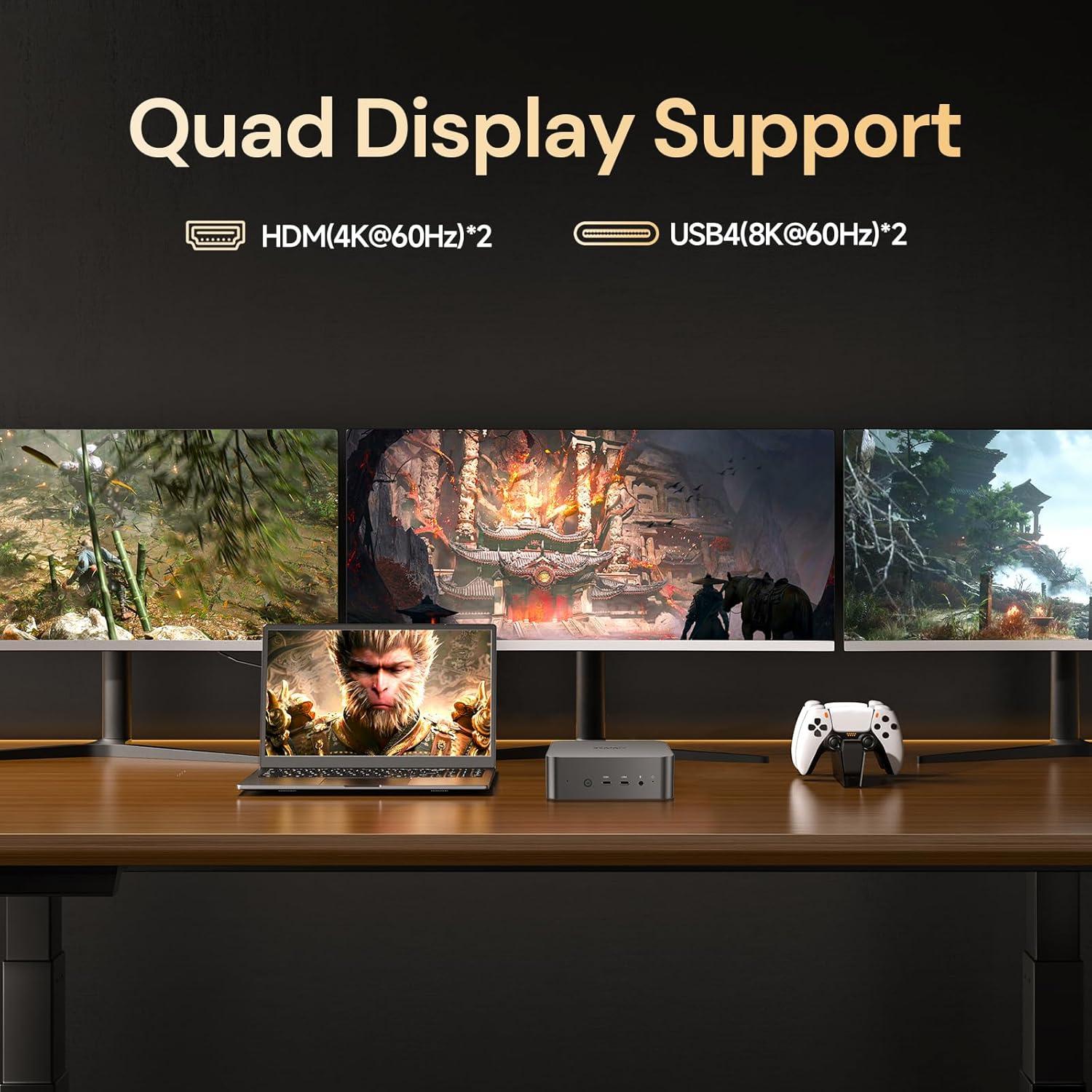 Mini PC Gaming Reatan Aleación 9 Ryzen 9 7940HS 32GB 1TB