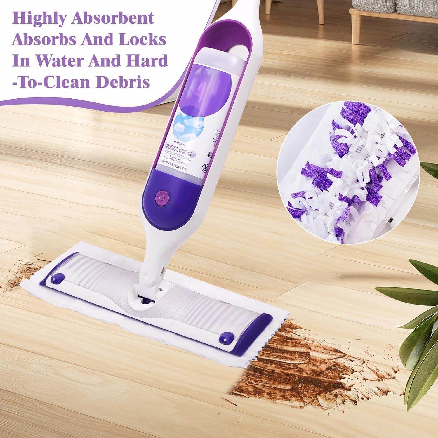 12 Recargas de Paños PowerMop Multi-Superficie S-wiffer