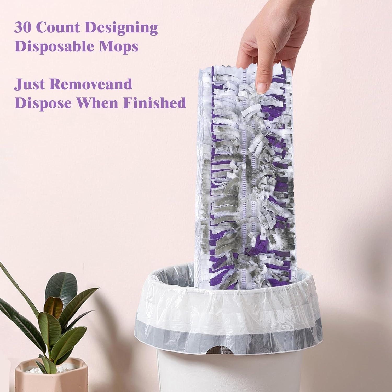 12 Recargas de Paños PowerMop Multi-Superficie S-wiffer