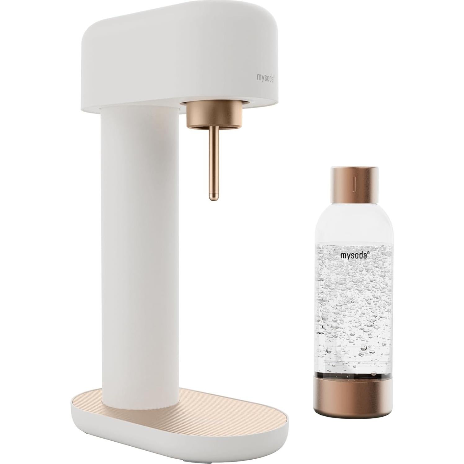 Botella de Carbonatación Mysoda 1L Cobre - Reutilizable y BPA Free