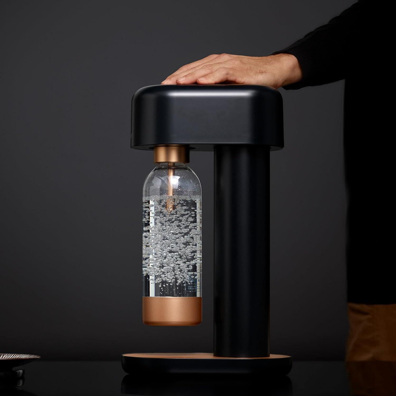 Botella de Carbonatación Mysoda 1L Cobre - Reutilizable y BPA Free