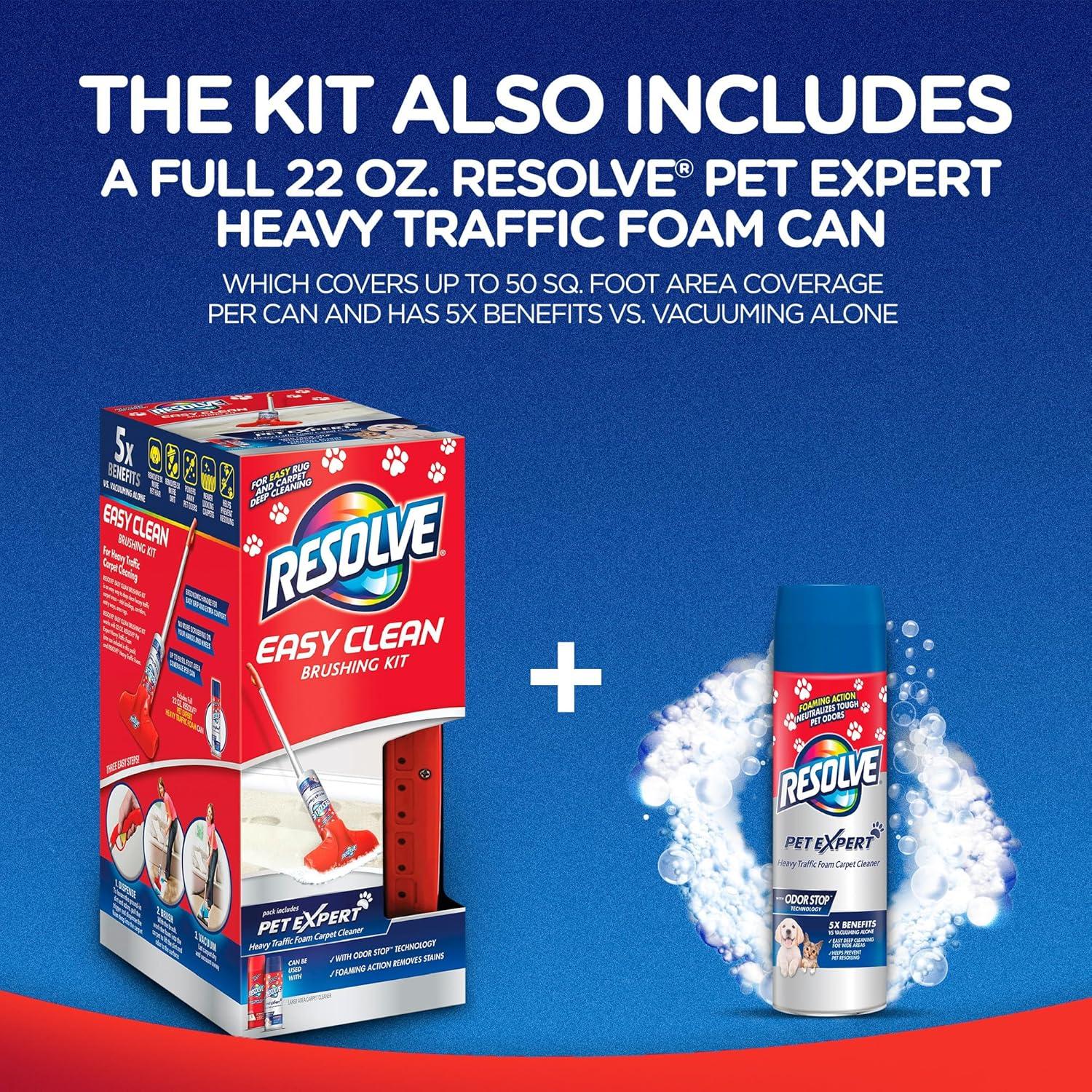 Limpiador de Alfombras Resolve Pet Expert - Juego 2 Piezas