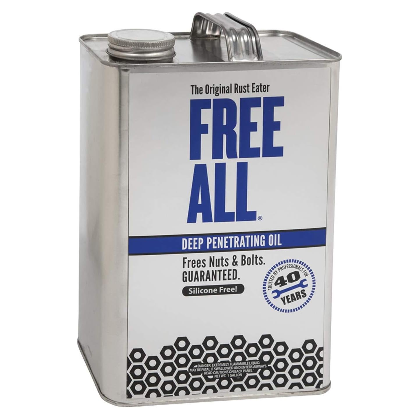 Free All Removedor de Óxido 3.79L - Grado Industrial, Seguro para Superficies