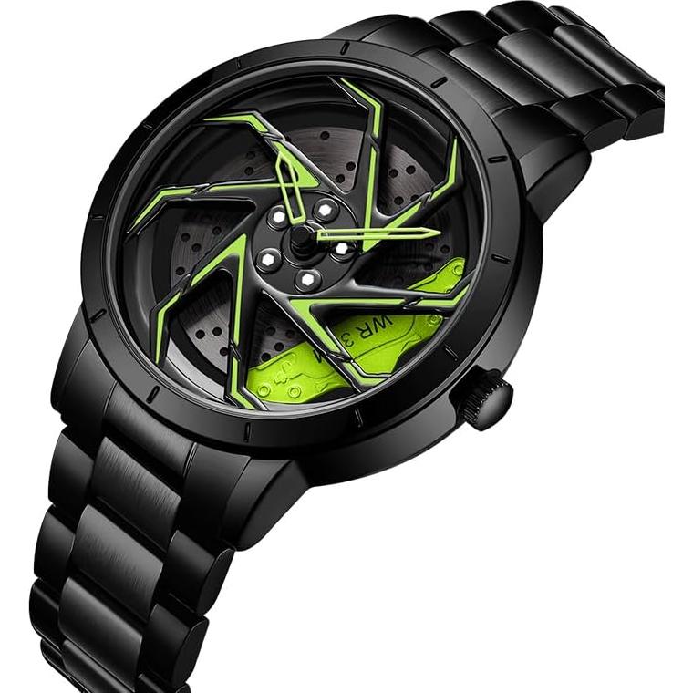Reloj FANMIS Racing Masculino 3D Acero Inoxidable Impermeable