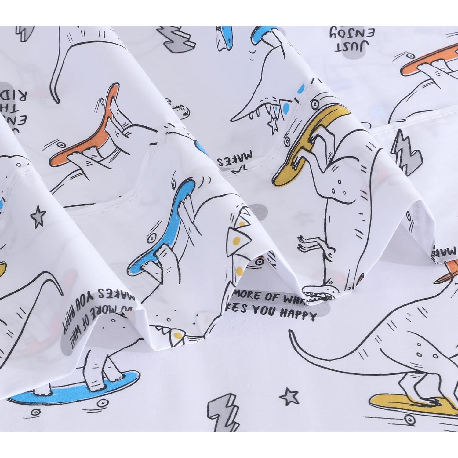 Sábanas 100% Algodón RUVANTI Completo Floral 4 Piezas