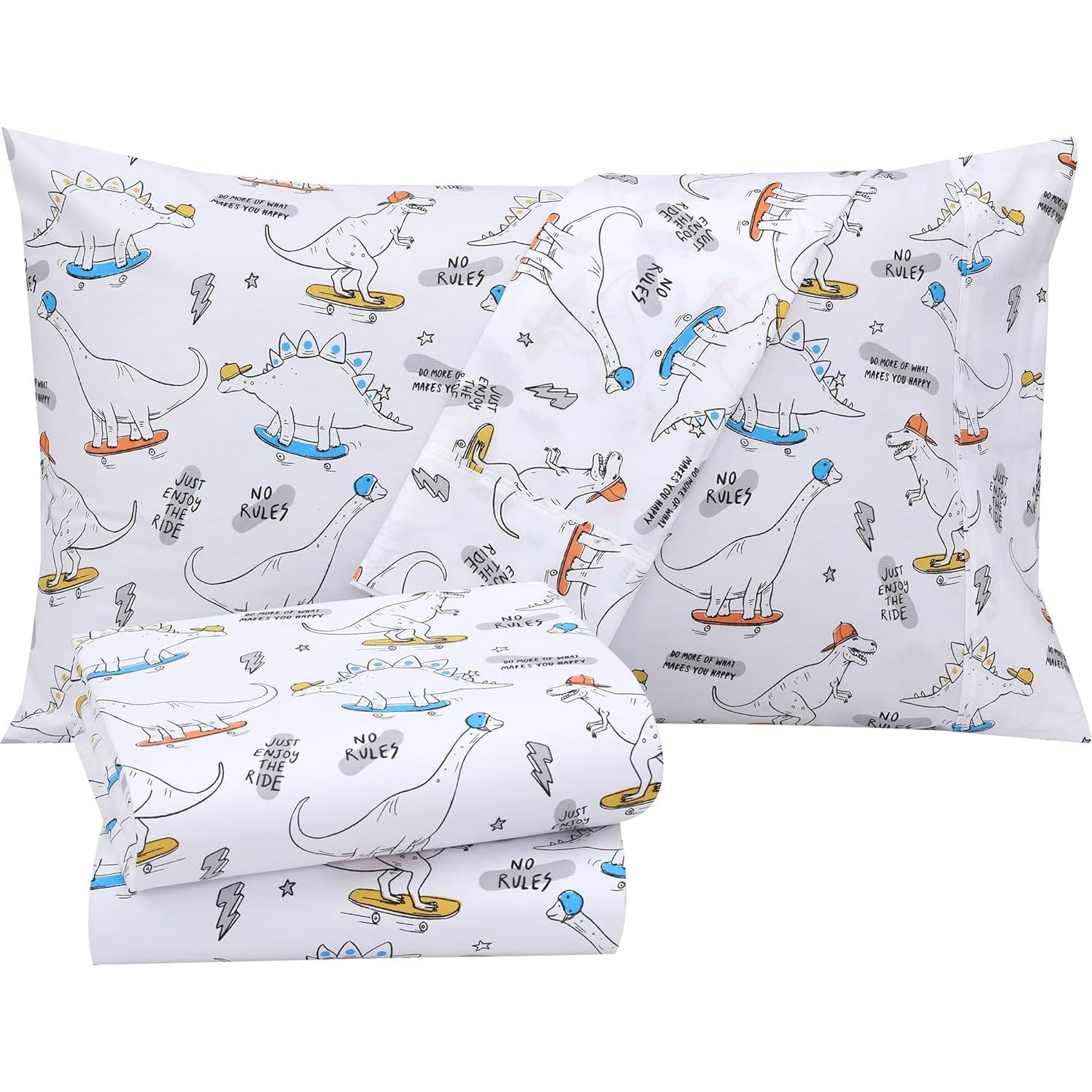 Sábanas 100% Algodón RUVANTI Completo Floral 4 Piezas