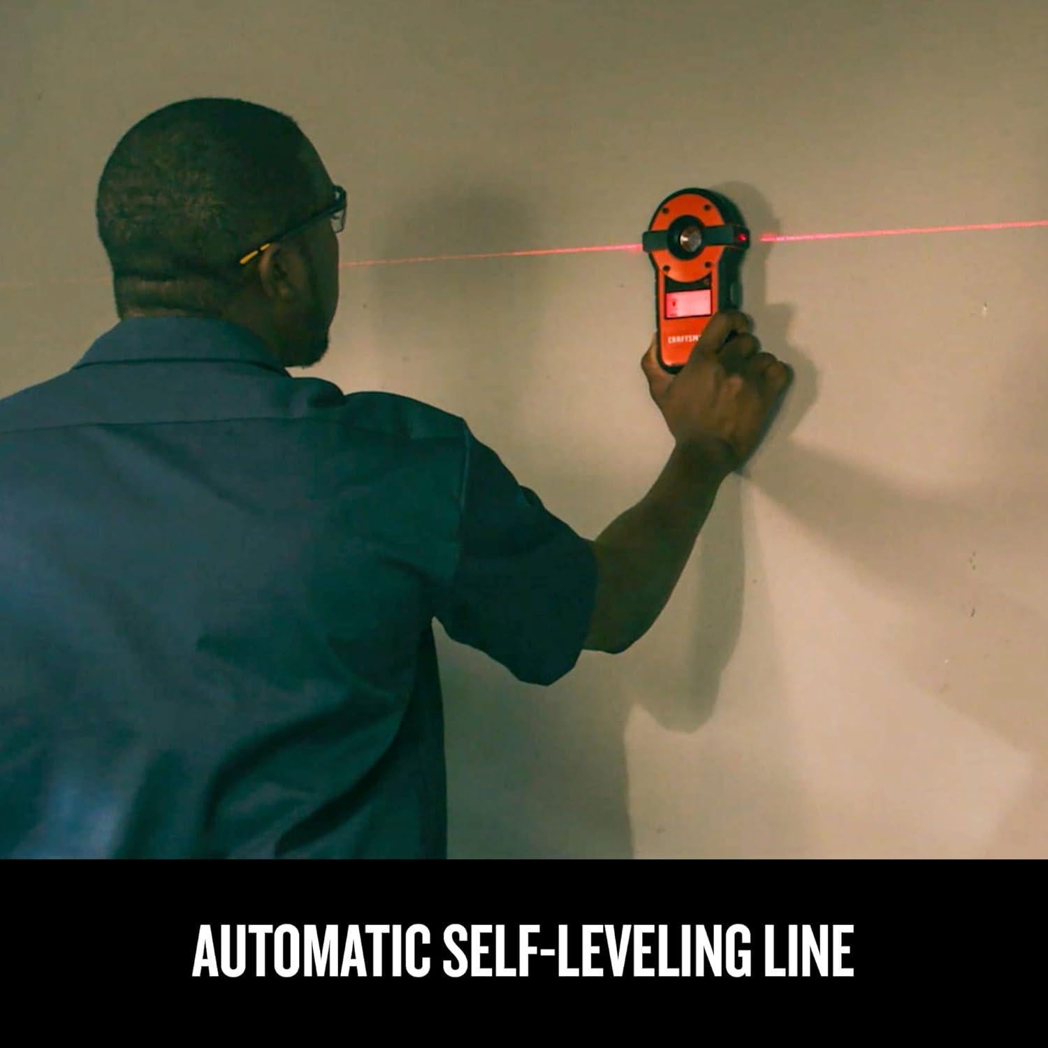 Nivel Láser CRAFTSMAN CMHT77636 con Sensor y Rango 6,10 m