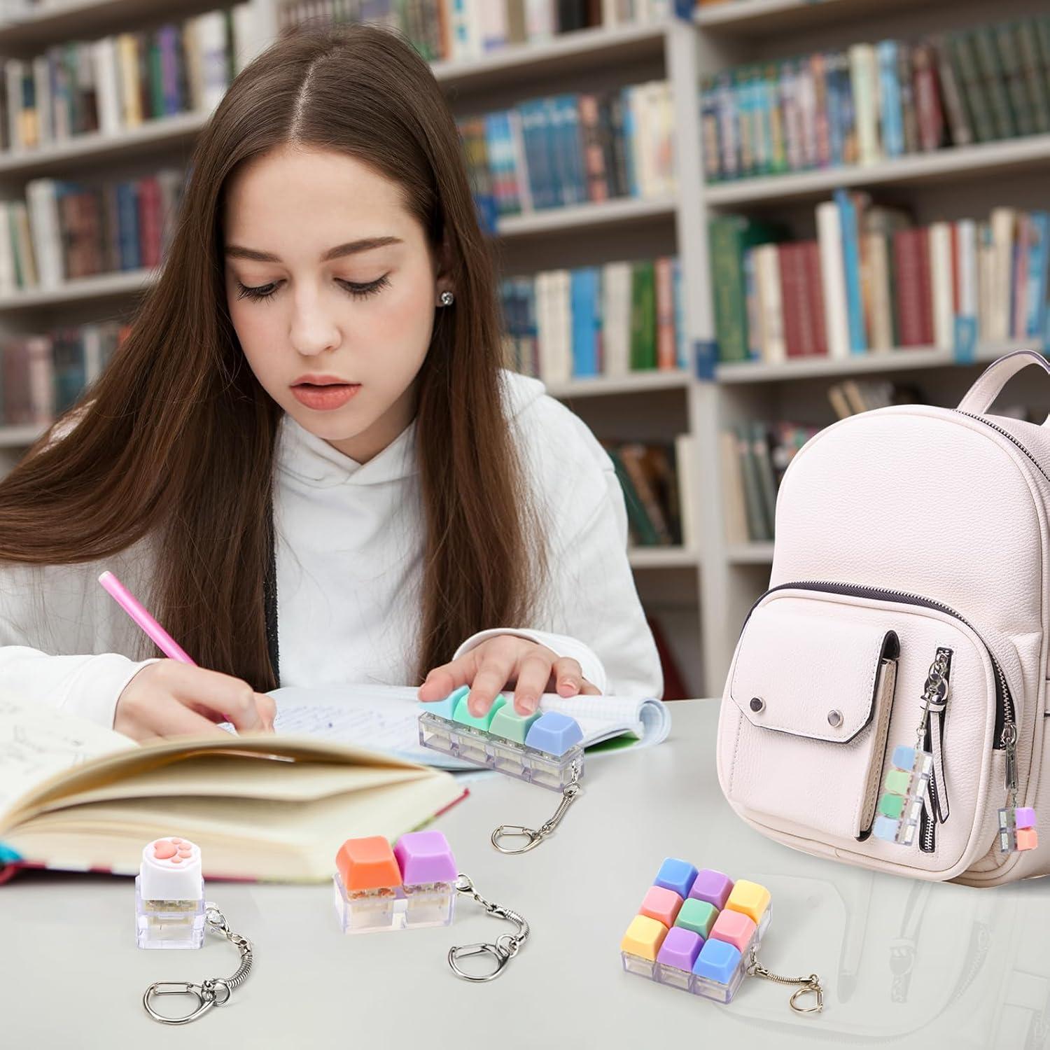 Juguete Antiestrés de Teclado 4 PCS MSBRCH Alivio Ansiedad