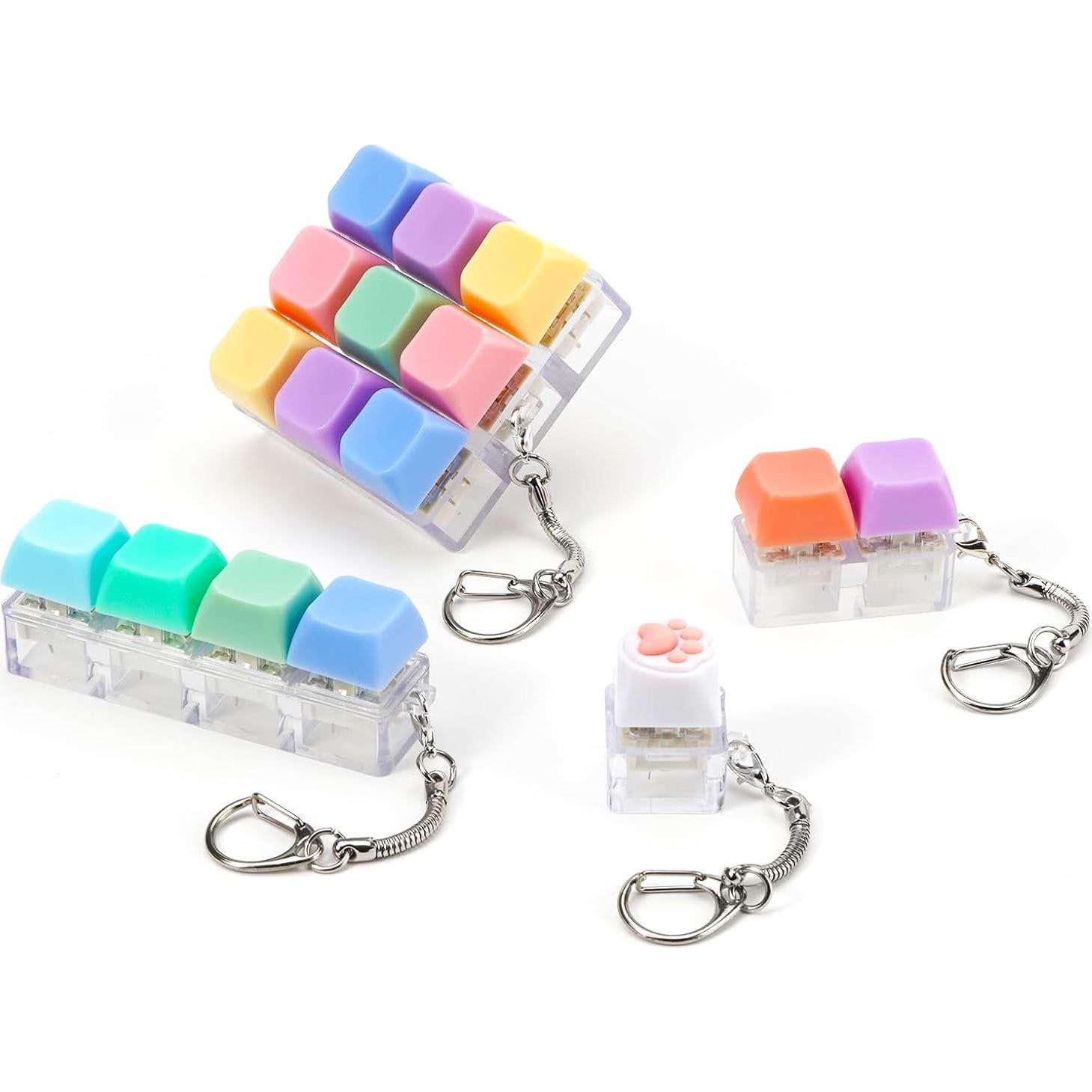 Juguete Antiestrés de Teclado 4 PCS MSBRCH Alivio Ansiedad