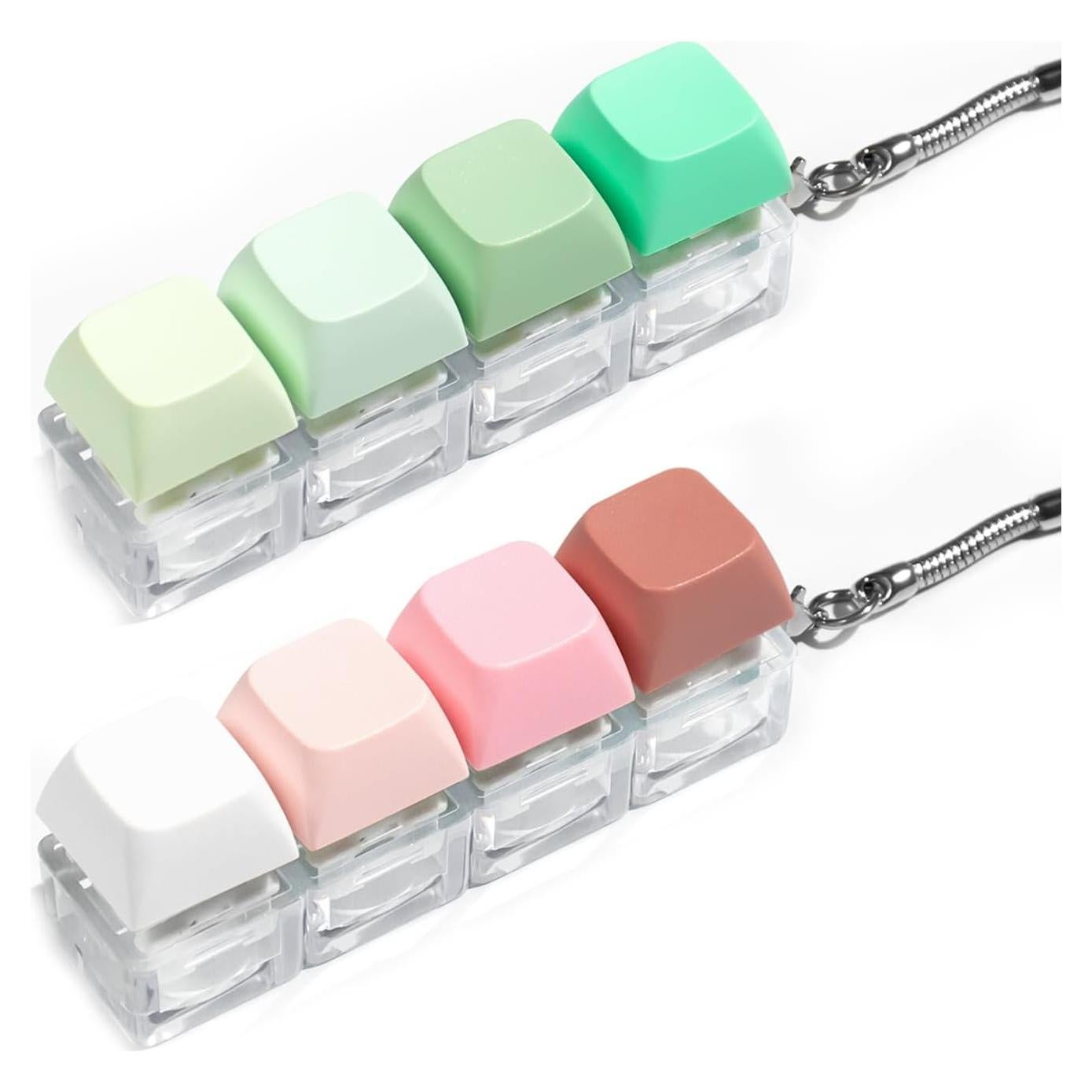 Juguete Antiestrés de Teclado Mintcaps - 2 Piezas Silencioso