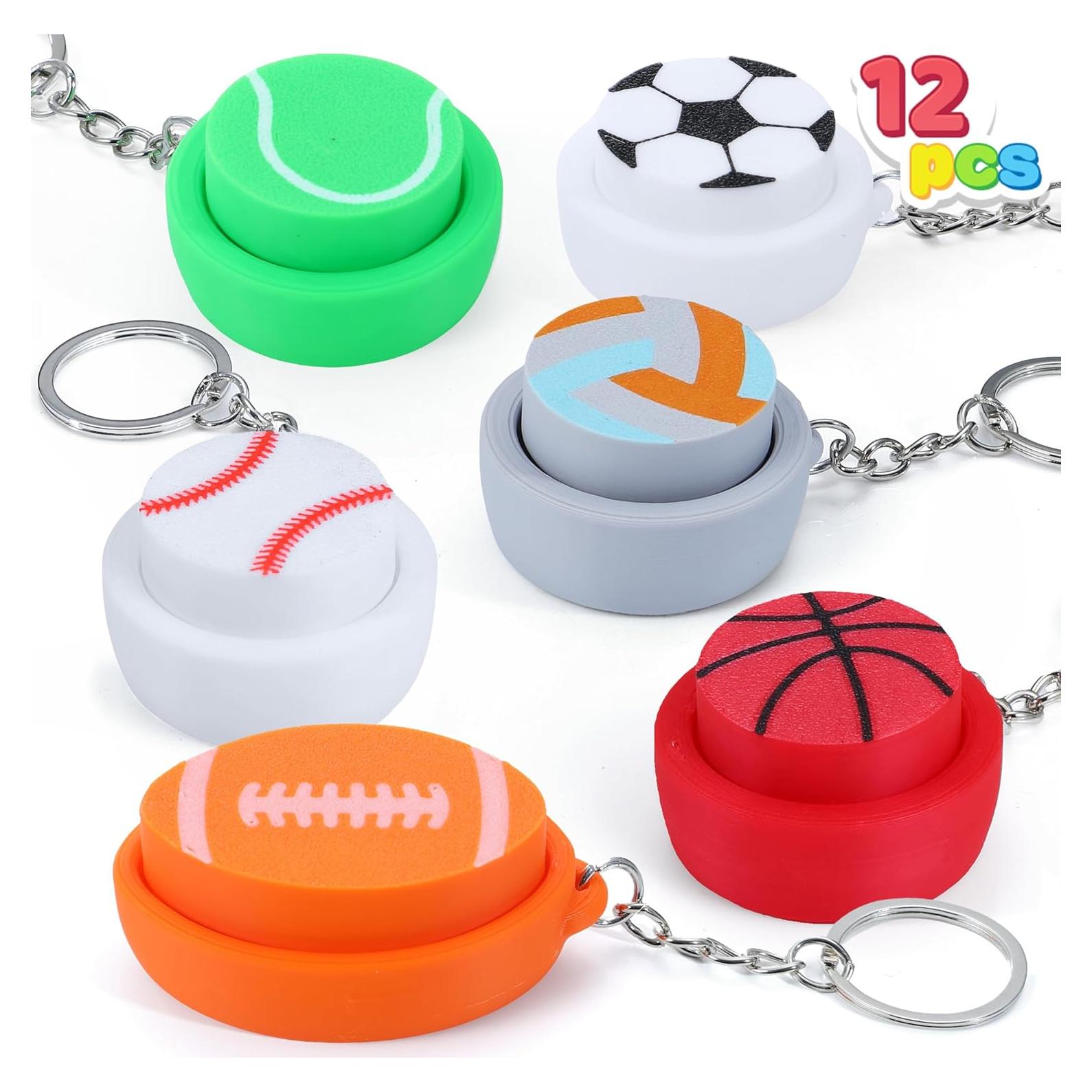 Juguetes Antiestrés Clicker Joyin 12 Pcs Pelotas Deportivas